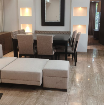 Bedroom in 3 BHK Apartment at Anand Ashram, Khar West – for Rent