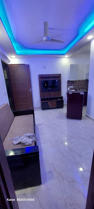 Living Room in 1 BHK Apartment at Aman Luxury Apartments, Sahastradhara Road – for Rent