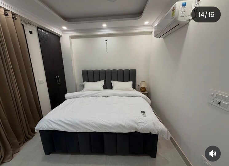 Bedroom, palm-residency-chhatarpur 1 Bedroom 500 Sq.Ft. Builder Floor In Chattarpur Delhi 9765852