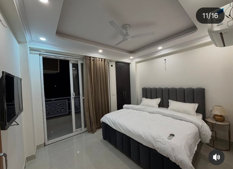 Bedroom, palm-residency-chhatarpur 1 Bedroom 500 Sq.Ft. Builder Floor In Chattarpur Delhi 9765852