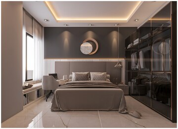 Bedroom in 3 BHK Apartment at Wakad – for Sale