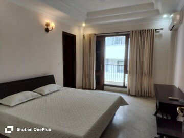 Bedroom in 3 BHK Builder Floor at Vasant Vihar – for Rent