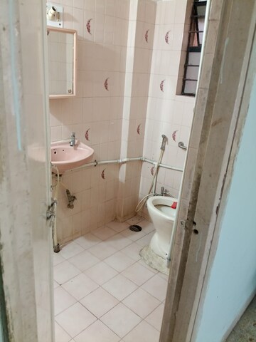 Bathroom in 3 BHK Apartment at Runwal Sanjog, Aundh – for Rent