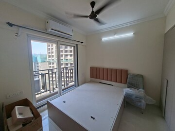 Master Bedroom in 1 BHK Apartment at Raunak Bliss B2, Ghodbunder Road – for Rent