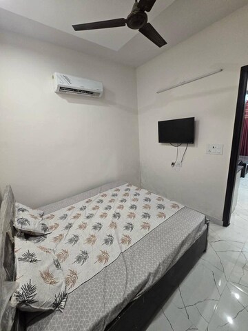 Bedroom in 1 BHK Builder Floor at Freedom Fighters Enclave – for Rent