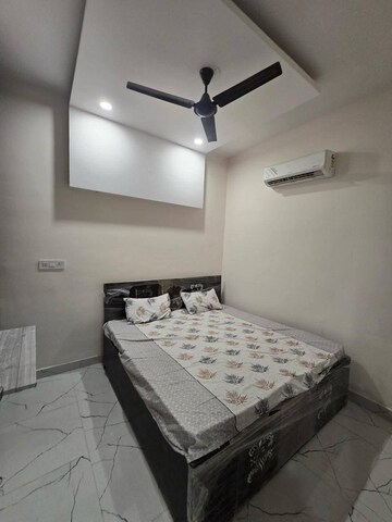 Bedroom in 1 BHK Builder Floor at Freedom Fighters Enclave – for Rent