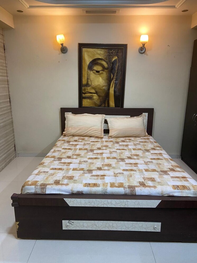 Bedroom, shiv-om-complex 3 Bedroom 1000 Sq.Ft. Apartment In Powai Mumbai 9766093