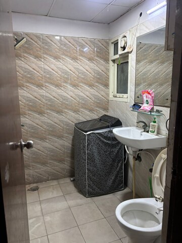 Bathroom in 2 BHK Apartment at Antriksh Golf View, Sector 78 – for Rent