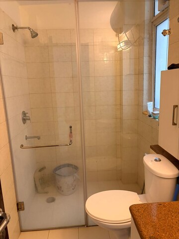 Bathroom in 3 BHK Builder Floor at Unitech Nirvana Country Cedar Crest, Sector 50 – for Rent