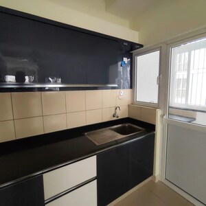 Kitchen in 3.5 BHK Apartment at Godrej Eternity, Jyotipuram – for Rent