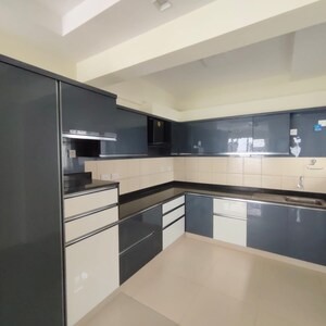 Kitchen in 3.5 BHK Apartment at Godrej Eternity, Jyotipuram – for Rent