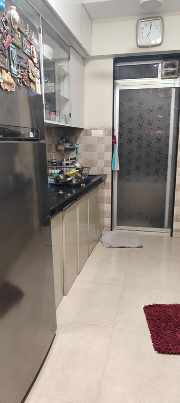 Kitchen in 2 BHK Apartment at Divine Aspen Garden, Goregaon East – for Rent