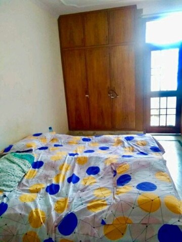 Bedroom in 1 BHK Builder Floor at RWA Apartments Sector 12, Sector 12 – for Rent