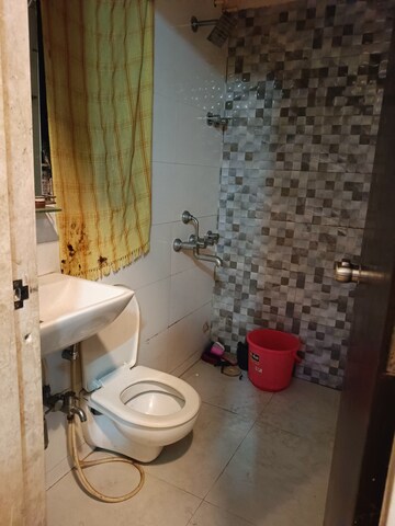 Bathroom in 1 BHK Apartment at Neumec Elegance, Lower Parel – for Rent