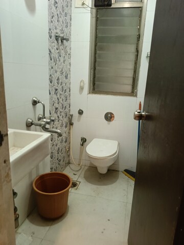 Bathroom in 1 BHK Apartment at Neumec Elegance, Lower Parel – for Rent