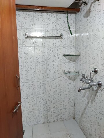 Bathroom in 2 BHK Apartment at Gananjay Society, Kothrud – for Rent