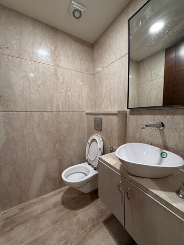Bathroom in 4 BHK Builder Floor at Panchsheel Park – for Sale