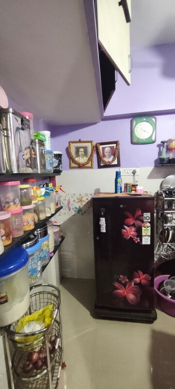 Kitchen in 1 RK Apartment at Vrindavan Society Thane West, Vrindavan Society – for Sale