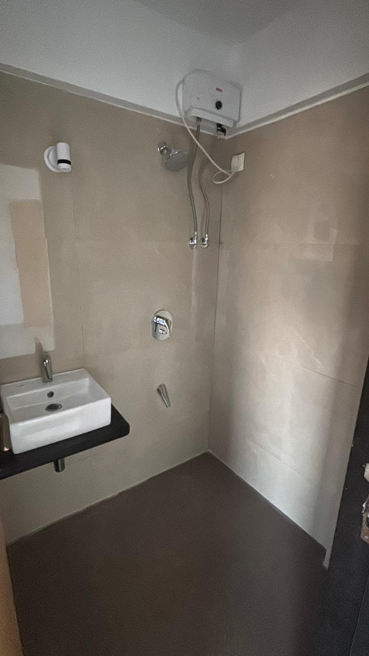 Bathroom in 2 BHK Apartment at Vaibhavlaxmi Queens Glory, Chembur – for Rent