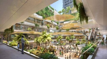  Shop – Exterior View View at Trehan Iris Broadway Greno West, Roza Yakubpur - for Sale