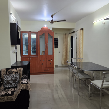 Living Room in 3 BHK Apartment at Century Commanders Vista, Anantapura Road – for Rent