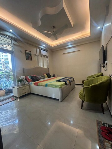 Living Room in 2 BHK Apartment at SVP Gulmohur Residency, Indrapuram – for Rent