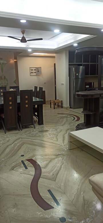 Staircase in 4 BHK Apartment at Anand Niketan CGHS, Sector 52 – for Rent