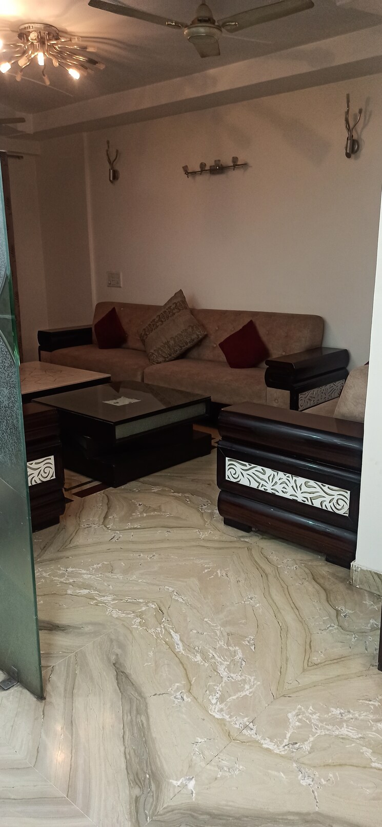 Living Room, anand-niketan-cghs 4 Bedroom 3150 Sq.Ft. Apartment In Sector 52 Gurgaon 9766856