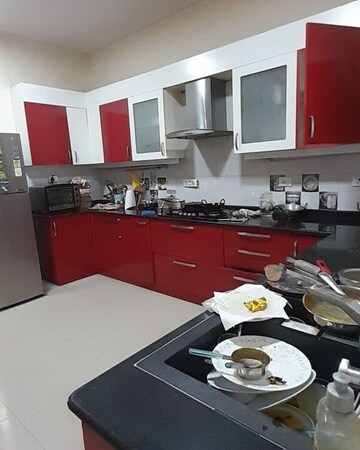 Kitchen in 3.5 BHK Apartment at Thigalarapalya – for Sale