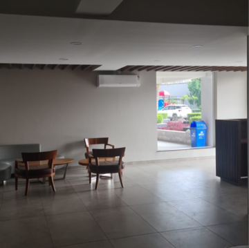 Living Room in 2 BHK Apartment at Supertech Hues, Sector 68 – for Rent