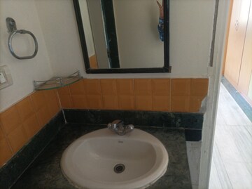 Bathroom in 1 BHK Apartment at Rutu Estate, Brahmand – for Rent