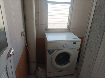 Bathroom in 1 BHK Apartment at Rutu Estate, Brahmand – for Rent