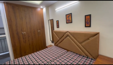 Bedroom in 1 RK Builder Floor at Sushant Lok ii – for Rent