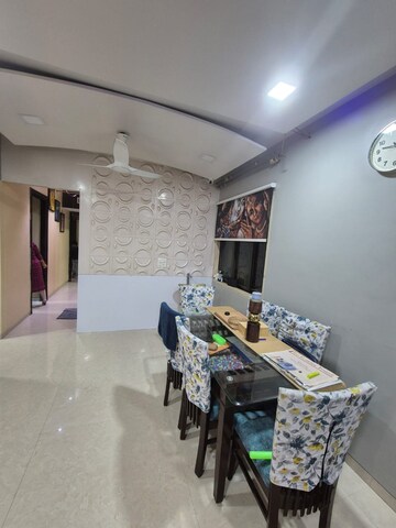 Dining Room in 1 BHK Apartment at Ghansoli – for Rent