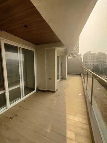 Balcony in 2 BHK Apartment at Kundan Espacio, Balewadi – for Rent