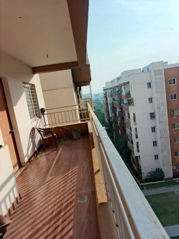 Balcony in 2 BHK Apartment at Accurate Wind Chimes, Gachibowli – for Sale