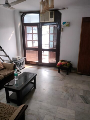 Living Room in 2 BHK Builder Floor at Malviya Nagar – for Rent