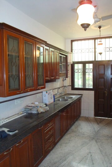 Kitchen in 3.5 BHK Independent House at Sushant Lok I – for Rent