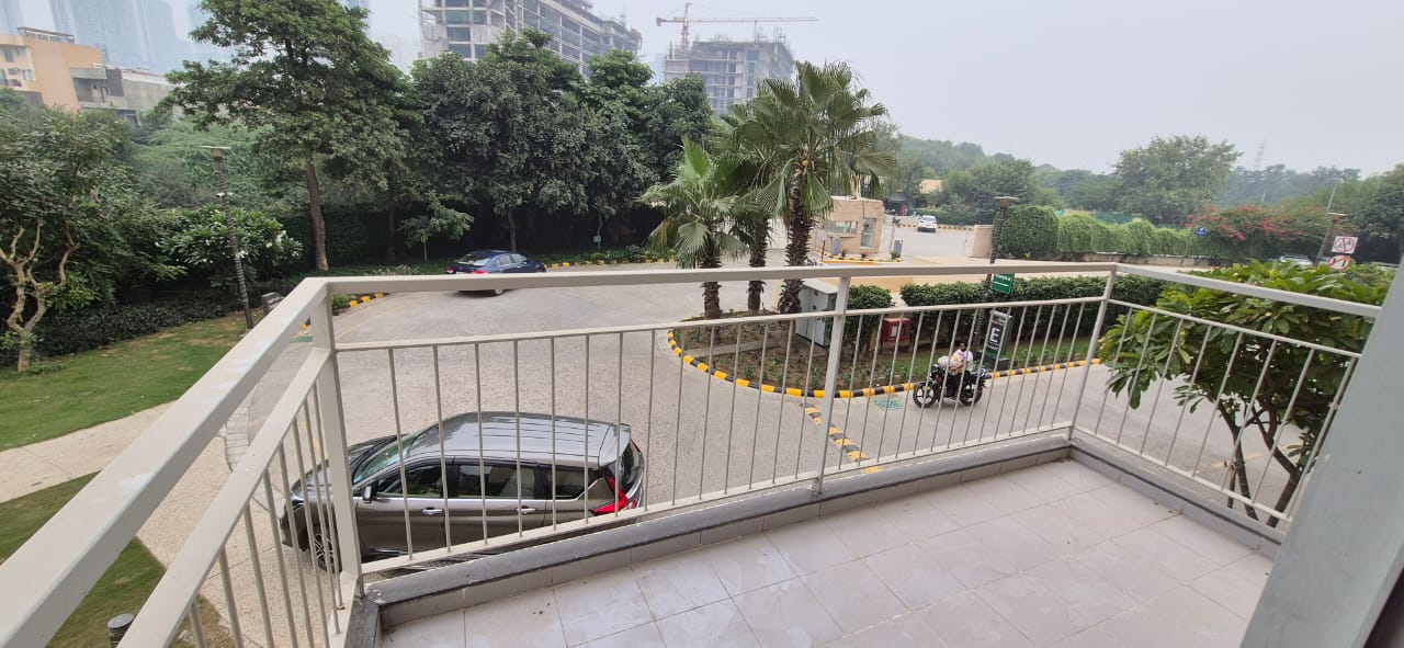 Balcony in 2 BHK Apartment at Ireo Uptown, Sector 66 – for Rent