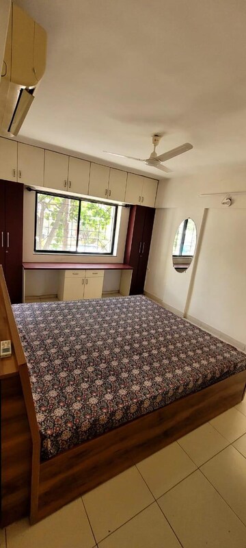 Bedroom in 3 BHK Apartment at Ganga Puram CHS, Viman Nagar – for Rent