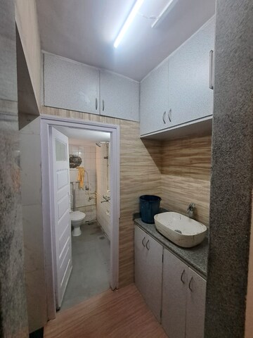 Bathroom in 2 BHK Apartment at Kamla Nagar CHS, Kandivali West – for Rent
