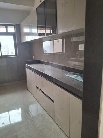 Kitchen in 3 BHK Apartment at Rangoli Goghari Mansion, Santacruz West – for Rent