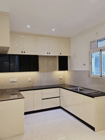 Kitchen in 3 BHK Apartment at Aurobindo The Regent, Kondapur – for Rent