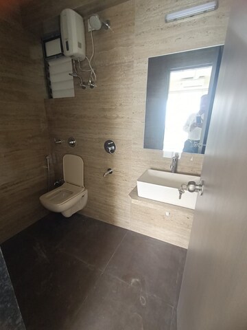 Bathroom in 2 BHK Apartment at Hatdia Ison Height, Lower Parel – for Rent