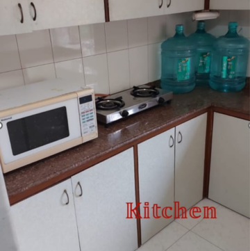 Kitchen in 2 BHK Apartment at Cumbala Hill – for Sale