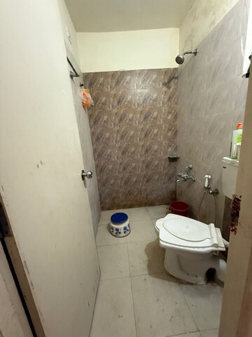 Bathroom in 2 BHK Apartment at Bodakdev – for Rent