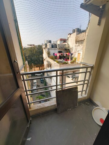 Balcony in 2 BHK Builder Floor at Kalkaji – for Rent