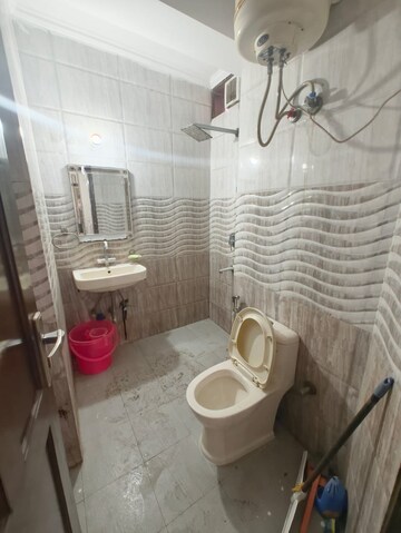 Bathroom in 2 BHK Builder Floor at Kalkaji – for Rent