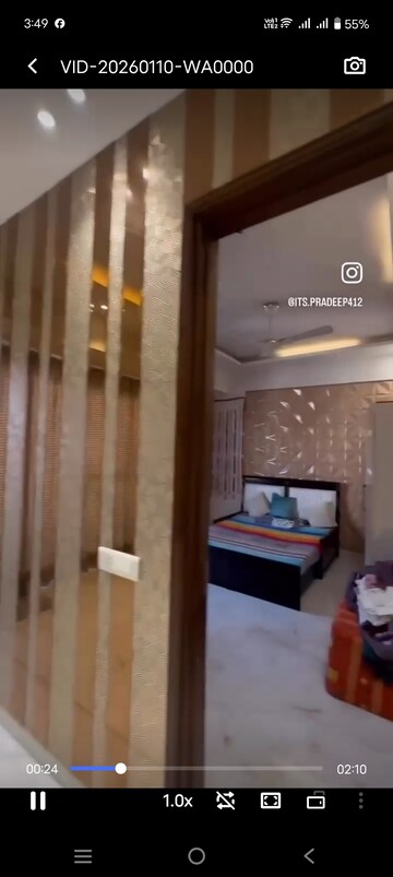 Bathroom in 3 BHK Apartment at Dwarika Raj Garden City, Raj Nagar Extension – for Sale