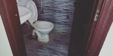 Bathroom in 2 BHK Builder Floor at Ambar Hai Village – for Sale